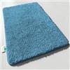 casa pura Tappetino da Bagno Turchese, Morbido, Effetto Shaggy, Antiscivolo, Lavabile, per Bagno, Doccia, 80 x 150 cm, Sky Soft