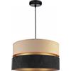 FKL DESIGN Home Deco Lampada a soffitto Lampada a sospensione Lampada a sospensione a sfera nero grigio bianco T34-DG