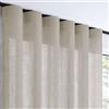 STORESDECO Tenda Semitrasparente XXL Altezza 3 Metri, Poliestere con Fettuccia, Equilibrio Luce e Privacy, Design Moderno e Decorativo, per Finestre e Porte, Pietra 200x300 cm