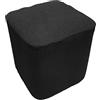uyeoco Copri Pouf Fodera Poggiapiedi Rotondo/Quadrato/Rettangolare Copripoggiapiedi Elastico 50x50/40 x 40 Cover Sgabello Copertura Protettiva per Ottomana (Color : K, Size : 50x50cm)