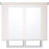 Estores Basic Tenda a Rullo Screen di Alta Gamma Resistente al Sole e Isolante Termico, Visibilità verso l'Esterno e Privacy all'Interno, Tende a Rullo Resistenti e Ignifughe STORESBASIC Blanco Nieve 140x180