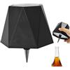 Bawiaueu Lampada Bottiglia Wireless,Paralume LED Senza Fili a 3 Colori - Luce Tappo per Bottiglia di Liquore Senza Cavo | Per Illuminazione Decorativa Camera da Comodino Cucina Sala da