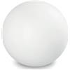 vetrine inrete Vetrineinrete® Lampada a sfera da terra per esterno illuminazione per giardino luce a palla decorativa con portalampada per lampadine led E27 ip65 (50 cm) Z75