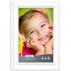 Icona Bay - Cornice portafoto 10 x 15 cm, in legno composito, colore bianco, per parete o tavolo - collezione Lakeland