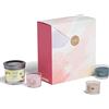 Yankee Candle Set regalo, 3 candele votive piene profumate e 1 candela in bicchiere in confezione regalo, Collezione Art in The Park