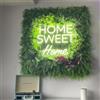 Maimeili Home Sweet Home Segni al neon per la decorazione del muro Neon Wall Art luci a LED in acrilico con catena a sospensione illuminano per la decorazione della camera da letto Uomo Cave Bar Pub laureato