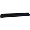 DC VOLTAGE Rosone da soffitto in metallo, 3 uscite multiple, Ø 200 mm. Perfetto per lampade a sospensione, offre soluzioni di illuminazione moderne, personalizzabili ed eleganti. (Rettangolo Nero)