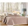 IlGruppone Coperta Flanella Invernale,Plaid Pile Morbida Calda Lavorazione Quadretti Peluche Copri Letto Divano Finta Pelliccia Singola Matrimoniale Doppio Lato Copertina Divano - Singolo - Beige