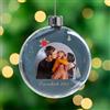 Wanapix | Pallina di Natale Grande | Personalizzata con Foto e Testo | Decorazioni Albero di Natale | Addobbo Natalizio | XL - 12 cm | 100% personalizzato