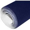 DecoMeister Pellicola Adesiva per Mobili Effetto Velluto 45x200 cm - Pellicola Decorativa Coprente per Restyling e Fai da Te - Carta Adesiva per Rivestimento Mobili e Interni - Blu Navy