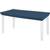 Morbidissimi Copritavolo Elasticizzato Comfort Dimensioni Varie Z443 12 posti Blu