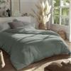 Zelesta Royalbed Piumone 2-in-1 Letto Singolo 140×200 cm - Trapunta e Piumino Reversibile 4 Stagioni, Lavabile 60°, Anallergico, Morbido, Leggero, Premium (Pastel Green, 200x200 cm)