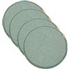 SDNAM Set di 2/4/6 Cuscini Sedie Cucina Confortevoli ,Cuscino per Sedia Rotondo Diametro 30/40/45cm,Cuscino Memory Foam per Sedie,Cuscini per Sedie da Cucina Antiscivolo ( Color : #7 , Size : 4pcs 40cm/15.7