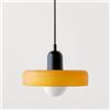 Braumanufaktur Hertl Hertl Lampadario in vetro arancione Lampada a sospensione nordica for fattoria Lampada da soffitto vintage for caffetteria for isola cucina Sala da pranzo Camera da letto Corridoio Bar Soggiorno Lampa