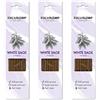 Jiri & Friends 3 PACK Jiri and Friends - Bastoncini di incenso, salvia bianca, per affumicare, 100% naturale, 15 pezzi, bianco incenso
