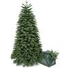 Bop Albero Di Natale Urano, 180 Cm, Con Borsa Porta Albero. Fogliame In PE (polietilene) Real Touch e PVC, Folto Realistico e Naturale, Facile Da Montare: Apertura Dei Rami Ad Ombrello