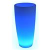 Danieli Lampada Vaso Luminoso da Giardino Cypress a LED In resina anti-ingiallimento - Luce RGB multicolore con Telecomando - Led IP67 | Trasformatore IP20 da 1,1 mt - kg 5,2