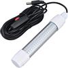 ViaGasaFamido Lampada da pesca 126 LED IP68 Impermeabile 1000lm Lampada da pesca notturna sommergibile Accessorio per la pesca notturna Lampada da pesca subacquea a LED Lampada da pesca 13W AC12‑36V 30000H Vita