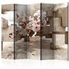 murando - Paravento da Interno Astratto 225x172 XXL 5 Pannelli - Stampa Unilaterale su Tela in TNT - Separe per Ufficio Ambienti Paraventi Decorazioni Moderno Soggiorno - Effetto 3D b-C-0029-z-c