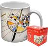 My Custom Style Tazza Standard Ceramica#Arte-Delicata Tensione, Kandinsky#325ml