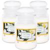 Palucart Candele profumate in Giara grande set da 3 candele profumate relax candle (Gelsomino) - M