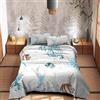IlGruppone Completo Letto Lenzuola 100% Cotone Set Lenzuolo Moderno sotto sopra Federe Due Stampe in Altissima Definizione - Dis8Dreams - Matrimoniale