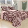 Masters House Biancheria per la Casa Master House - Trapuntino Leggero Matrimoniale 260x270 cm - 100 gr/m² | Stampa Digitale Elegante | Double Face Copriletto Mezza Stagione Primaverile e Autunnale (ROSA)