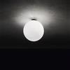 Perenz PLAFONIERA A SOFFITTO MODERNA VETRO SFERA GLOBO D.30, CROMO, 1XE27 MAX 60W