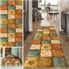 MXOUAJ Tappeto Passatoia Cucina Antiscivolo Tappeto Runner Passatoia Tappeti Runner Ingresso Tappeti per Corridoio Tappeto Runner Cucina Tappeto Lungo per Cucina e Bagn, Soggiorno, Corridoio70 x 200 cm