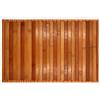 HOME ZEN HOUSEHOLD LINEN TAPPETO BAMBOO LEGNO PASSATOIA ANTISCIVOLO LAVABILE STUOI CORSIA 50x175 cm ARANCIO