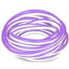 Generico UNIVERSO STRISCIA STRIP LED NEON FLEX 5 METRI DC 12V IMPERMEABILE DA ESTERNO IP65 MODELLABILE COLORI ASSORTITI (VIOLA)