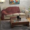 Leonardo Home - grand foulard telo copritutto singolo 150x280 - telo copridivano - telo arredo - tinta unita - 100% Made in Italy