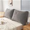 Hoowarm Cuscini Schienale Letto E Divano Cuscino Testiera Letto Singolo/Matrimoniale Removibile Cuscino da Parete Supporto Lombare Cuscino Schienale Cuscino Per Testiera Divano(B,70x50cm/27x19in(1pc))