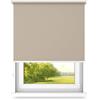 time4blinds Tende a rullo Tende oscuranti Tende a rullo libere senza cassonetto Montaggio a parete o a soffitto Protezione UV Proprietà termiche 120x300 cm Marrone sabbia - sinistra