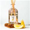 Candle Street | Profumatore AntiZanzare con Bastoncini | Fragranza Citronella e Limone | Lunga Durata | Base Vegetale, Vegan | Made in Italy | Per Casa, Terrazzo e Giardino (Grande)