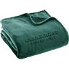 MAYRA Coperta Plaid Personalizzabile in Pile Coral | Singolo, 1 Piazza e Mezza, Matrimoniale | Idea Regalo, Hotel | Personalizzato con Iniziali, Nome, Scritta, Logo | Design Made in Italy (Verde, L)