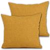 Cieffepi Home Collections Federa Copricuscino MULTICOLOR (Set 2 Federe 60x60 cm, Giallo Scuro)