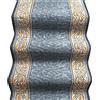 emmevi Tappeto Scala Gradini Design Barocco Passatoia Entrata Antiscivolo MOD.Picasso Dis_22 67X450 Grigio