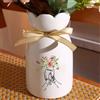 lorajewel Regalo Festa Della Mamma Regali Mamma Nonna Vaso in Ceramica Personalizzato con Nomi Festa Mamma Idee Regalo (B#4)