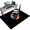 Tkuhknag 90 x 120 cm Tappeto per Sedia Ufficio Gaming Tappetino per Sedia da Ufficio Tappetino per Pavimenti Duri Antiscivolo Tappetino di Protezione Sedia Protettiva Multiuso per la Casa Tappetino Parquet