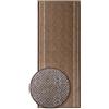 Floordirekt Tappeto passatoia con Motivo, Realizzato su Misura, per Cucina, corridoio e Soggiorno, Ornamento Vintage a griglia Orientale (80 x 200 cm, Marrone olimpo)
