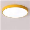 TENVORA Plafoniera Led Soffitto,Plafoniere Da Soffitto Plafoniera moderna soggiorno camera da letto luce corridoio balcone soffitto lampada da soffitto cucina soffitto a soffitto(Wood,NATURAL WHITE_13W 230MM)
