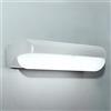 Dopa Dopastore Applique da Parete LED 12W Da Esterno Con Design Rettangolare e Grado di Impermeabilità IP65 Lampada da Parete Stile Moderno Per Giardino Muro Vialetto (Bianco, Luce calda 3000K)