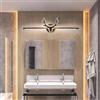 Mengjay Applique LED Parete Camera da Letto,Applique da Bagno LED Lampada Specchio Bagno Interno per Trucco,per Camera da Letto Soggiorno Corridoio Scala (80CM)