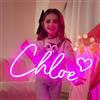 ANJIEXNEON Insegna al scritte neon personalizzata, scritta led personalizzabile insegna luminosa per da parete decorazione camera da letto matrimonio compleanno festa negozio nome luci logo regalo