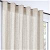 STORESDECO Tenda Trasparente XXL 3 Metri, Voile in Poliestere con Fettuccia, per Finestre e Porte, Filtro Luce, Design Moderno ed Elegante, Beige 200x300 cm