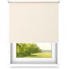 time4blinds Tende a rullo Tende oscuranti Tende a rullo libere senza cassonetto Montaggio a parete o a soffitto Protezione UV Proprietà termiche 200x260 cm Ecrù - destro