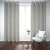 HOME ZEN HOUSEHOLD LINEN Tenda da interno CHECKS 140x280cm con occhielli 1 pannello oscurante, termica, jacquard, tinta unita per camera da letto tenda soggiorno (PANNA)
