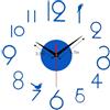 ReachMall Orologio da parete fai da te, numeri adesivi per decorazione creativa della casa ()