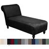 ELYSYSRL Copri Chaise Longue Elasticizzato Senza Braccioli per Soggiorno Fodera per Chaise Longue Copertura per Chaise Longue (Color : #28)